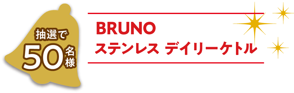 BRUNO ステンレス デイリーケトル